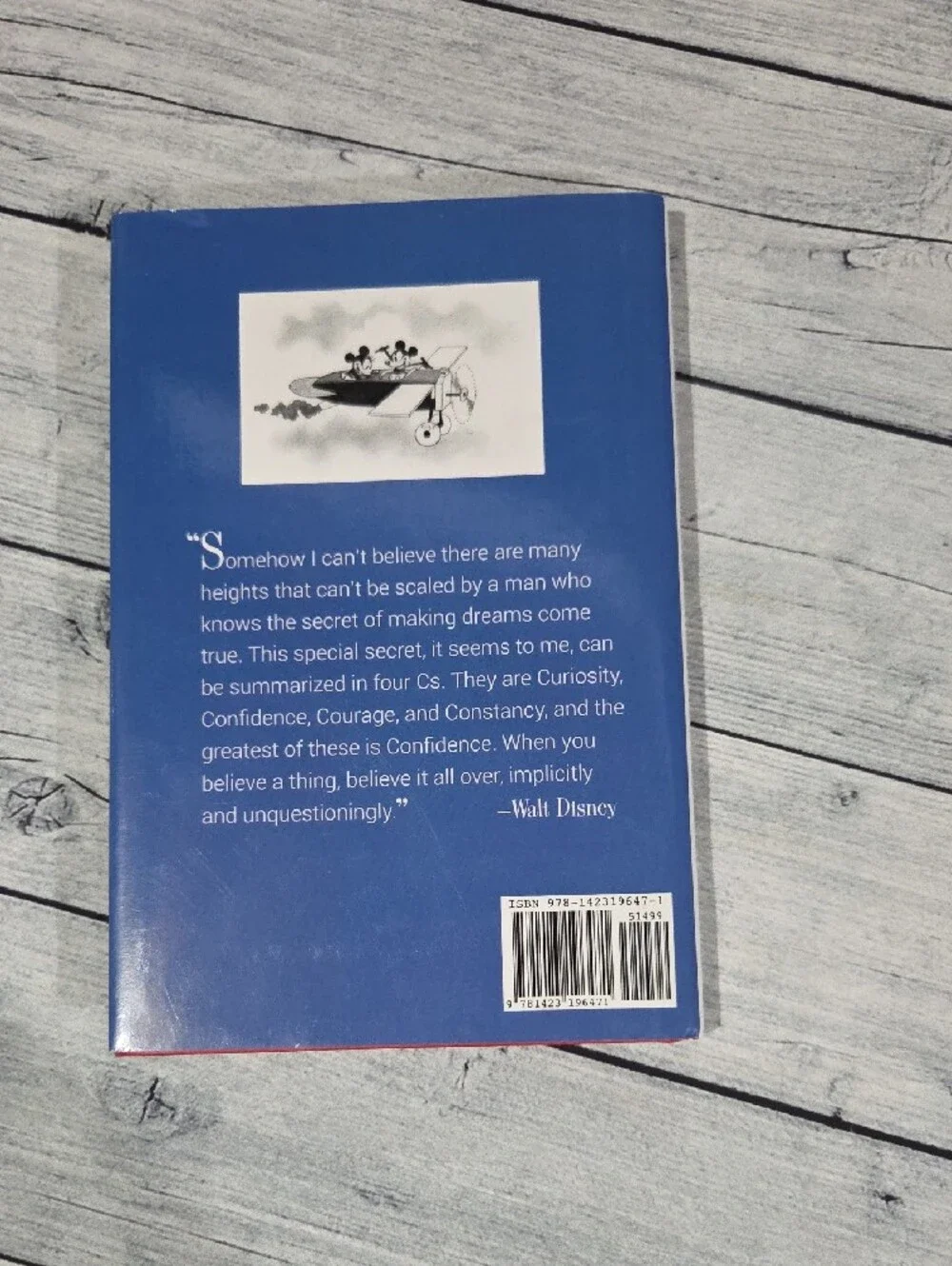 Disney Walt Disney Drawn from Imagination Book Hardcover